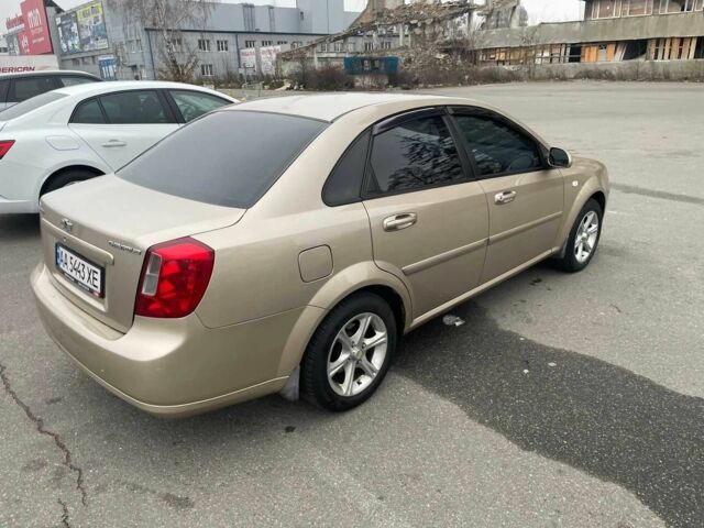 Бежевый Шевроле Лачетти, объемом двигателя 1.8 л и пробегом 212 тыс. км за 4200 $, фото 3 на Automoto.ua