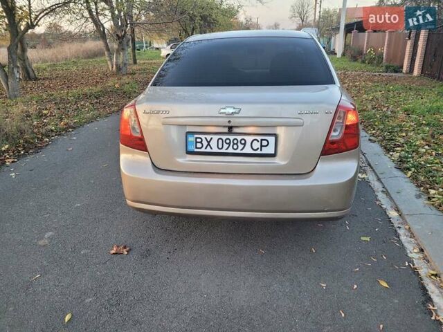 Бежевый Шевроле Лачетти, объемом двигателя 1.6 л и пробегом 195 тыс. км за 3300 $, фото 12 на Automoto.ua