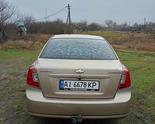 Бежевый Шевроле Лачетти, объемом двигателя 1.6 л и пробегом 298 тыс. км за 3600 $, фото 3 на Automoto.ua