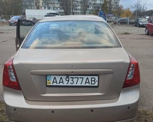 Бежевий Шевроле Лачетті, об'ємом двигуна 1.6 л та пробігом 180 тис. км за 2000 $, фото 8 на Automoto.ua