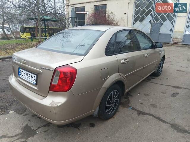 Бежевый Шевроле Лачетти, объемом двигателя 1.6 л и пробегом 183 тыс. км за 3500 $, фото 3 на Automoto.ua
