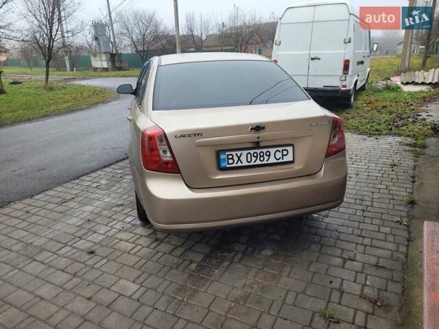 Бежевый Шевроле Лачетти, объемом двигателя 1.6 л и пробегом 195 тыс. км за 3100 $, фото 4 на Automoto.ua