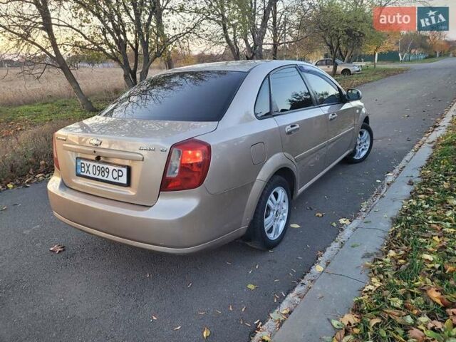 Бежевый Шевроле Лачетти, объемом двигателя 1.6 л и пробегом 195 тыс. км за 3300 $, фото 10 на Automoto.ua