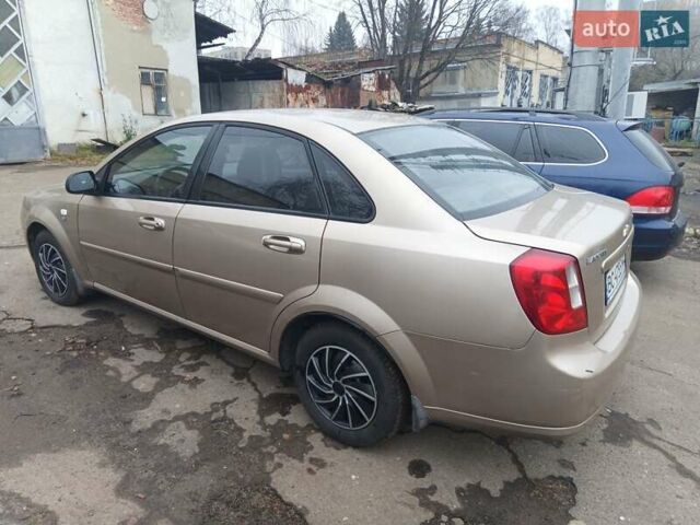 Бежевый Шевроле Лачетти, объемом двигателя 1.6 л и пробегом 183 тыс. км за 3500 $, фото 2 на Automoto.ua