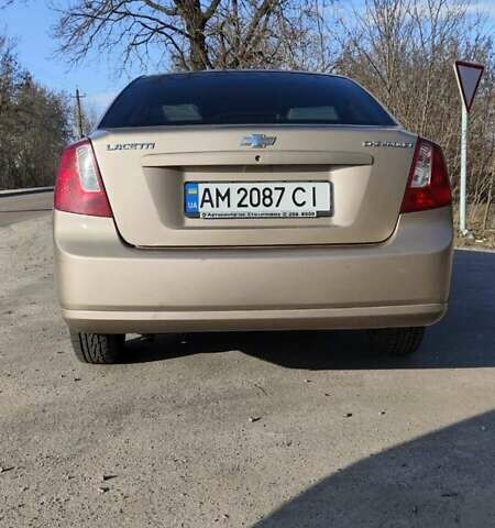 Бежевый Шевроле Лачетти, объемом двигателя 1.6 л и пробегом 167 тыс. км за 5000 $, фото 7 на Automoto.ua