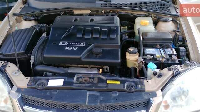 Бежевый Шевроле Лачетти, объемом двигателя 1.6 л и пробегом 233 тыс. км за 4300 $, фото 1 на Automoto.ua