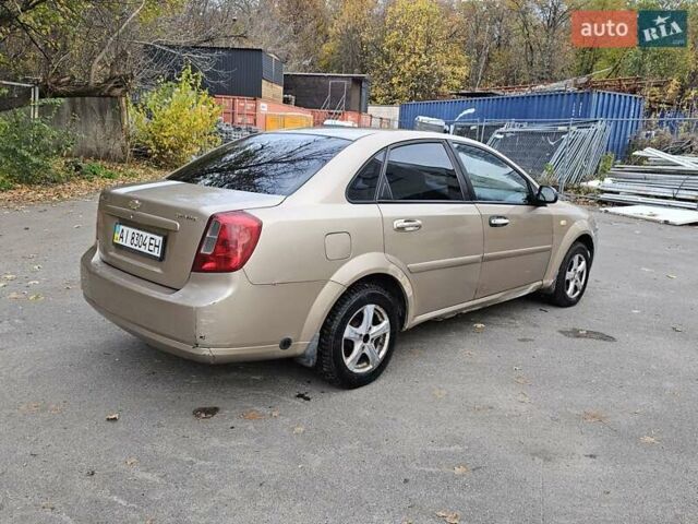 Бежевий Шевроле Лачетті, об'ємом двигуна 1.6 л та пробігом 200 тис. км за 2000 $, фото 4 на Automoto.ua