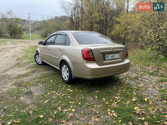 Бежевий Шевроле Лачетті, об'ємом двигуна 1.8 л та пробігом 253 тис. км за 3900 $, фото 6 на Automoto.ua