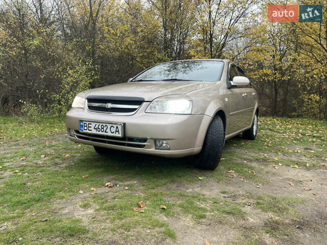Бежевий Шевроле Лачетті, об'ємом двигуна 1.8 л та пробігом 253 тис. км за 3900 $, фото 4 на Automoto.ua