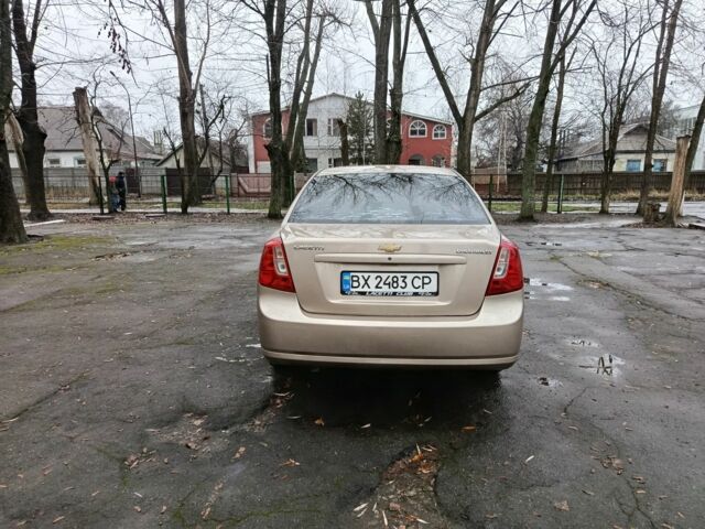 Бежевый Шевроле Лачетти, объемом двигателя 1.8 л и пробегом 168 тыс. км за 4300 $, фото 3 на Automoto.ua