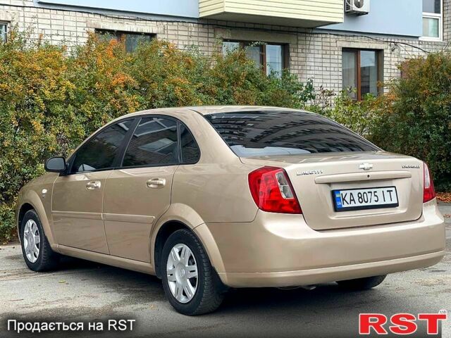 Бежевий Шевроле Лачетті, об'ємом двигуна 1.6 л та пробігом 190 тис. км за 4300 $, фото 2 на Automoto.ua
