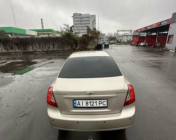 Бежевый Шевроле Лачетти, объемом двигателя 1.6 л и пробегом 276 тыс. км за 4800 $, фото 3 на Automoto.ua