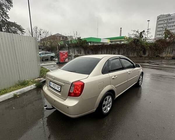 Бежевый Шевроле Лачетти, объемом двигателя 1.6 л и пробегом 276 тыс. км за 4800 $, фото 2 на Automoto.ua