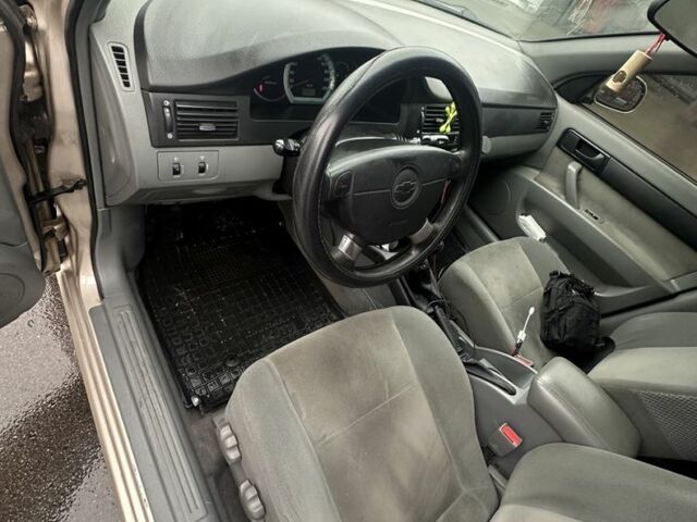 Бежевий Шевроле Лачетті, об'ємом двигуна 1.6 л та пробігом 276 тис. км за 4800 $, фото 7 на Automoto.ua