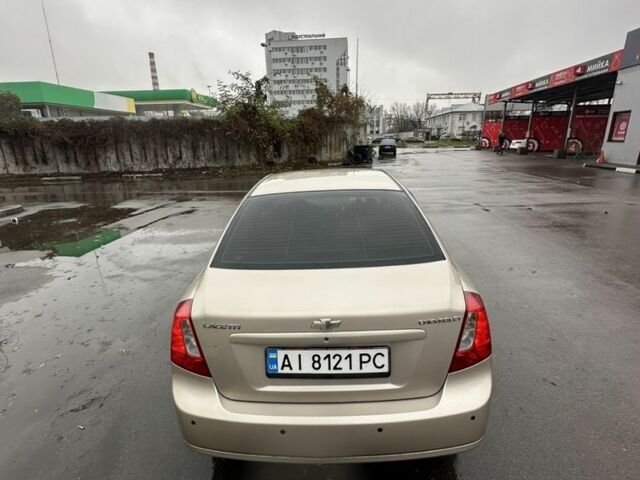 Бежевий Шевроле Лачетті, об'ємом двигуна 1.6 л та пробігом 276 тис. км за 4800 $, фото 4 на Automoto.ua
