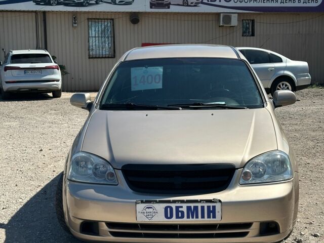 Бежевый Шевроле Лачетти, объемом двигателя 1.8 л и пробегом 200 тыс. км за 4400 $, фото 1 на Automoto.ua