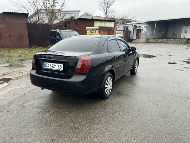 Черный Шевроле Лачетти, объемом двигателя 1.6 л и пробегом 220 тыс. км за 3300 $, фото 3 на Automoto.ua