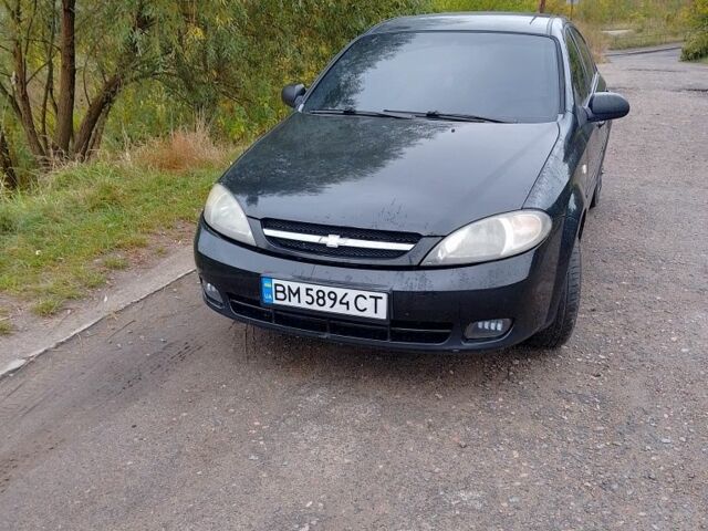 Черный Шевроле Лачетти, объемом двигателя 1.6 л и пробегом 244 тыс. км за 3600 $, фото 3 на Automoto.ua