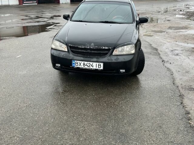 Черный Шевроле Лачетти, объемом двигателя 1.6 л и пробегом 220 тыс. км за 3300 $, фото 1 на Automoto.ua