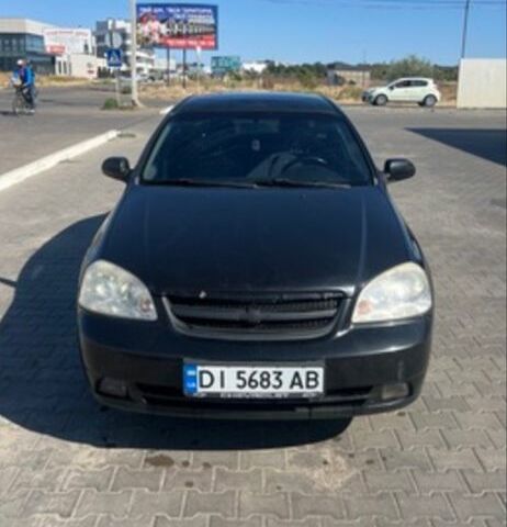 Черный Шевроле Лачетти, объемом двигателя 1.8 л и пробегом 220 тыс. км за 3200 $, фото 1 на Automoto.ua