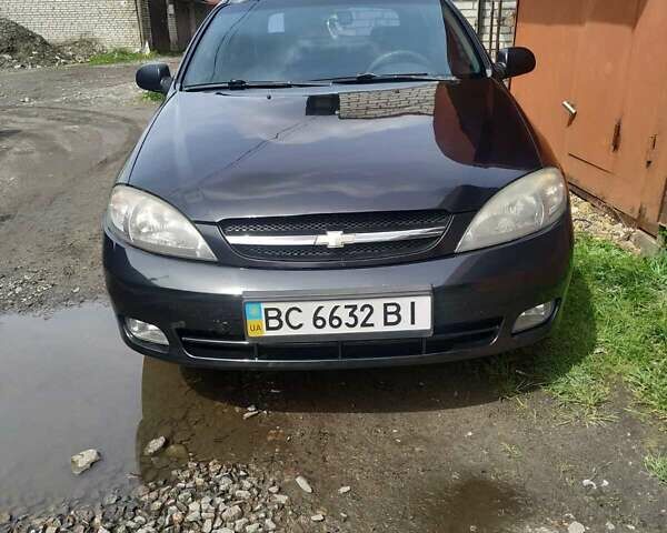 Черный Шевроле Лачетти, объемом двигателя 1.6 л и пробегом 230 тыс. км за 3400 $, фото 1 на Automoto.ua
