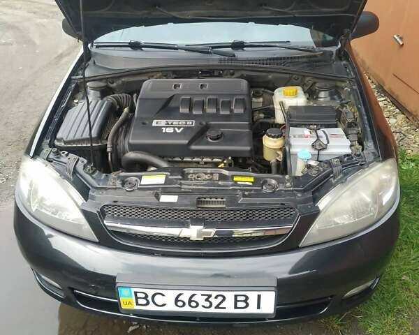 Черный Шевроле Лачетти, объемом двигателя 1.6 л и пробегом 230 тыс. км за 3400 $, фото 3 на Automoto.ua