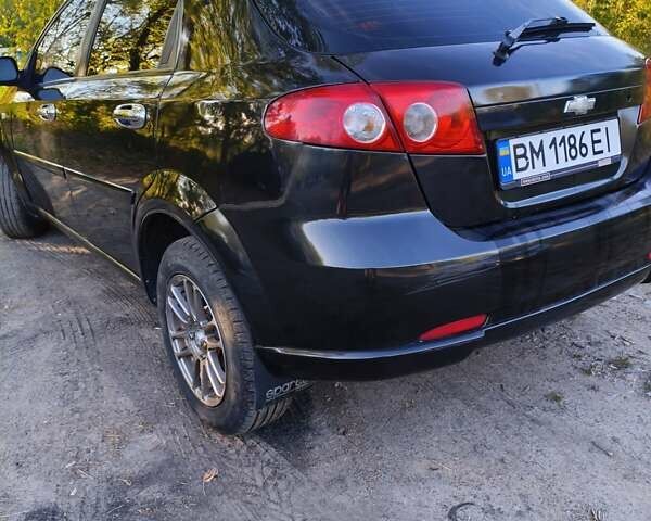 Черный Шевроле Лачетти, объемом двигателя 1.6 л и пробегом 480 тыс. км за 3800 $, фото 5 на Automoto.ua