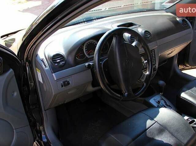 Чорний Шевроле Лачетті, об'ємом двигуна 1.8 л та пробігом 191 тис. км за 4000 $, фото 1 на Automoto.ua