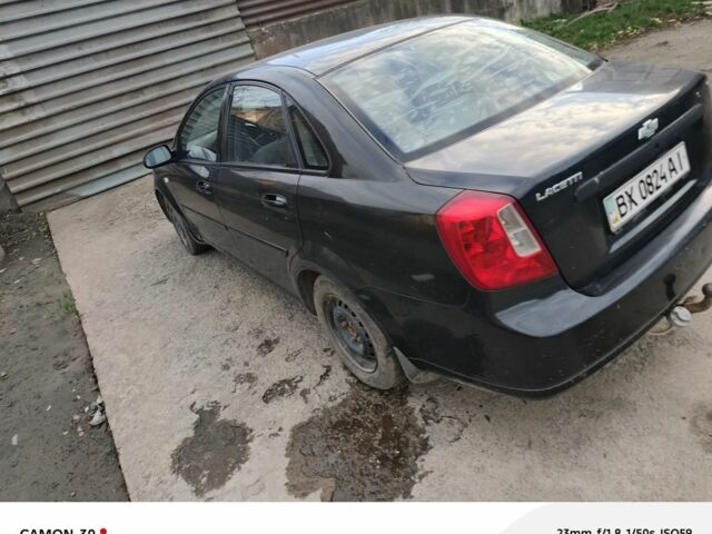 Чорний Шевроле Лачетті, об'ємом двигуна 1.6 л та пробігом 156 тис. км за 3500 $, фото 1 на Automoto.ua