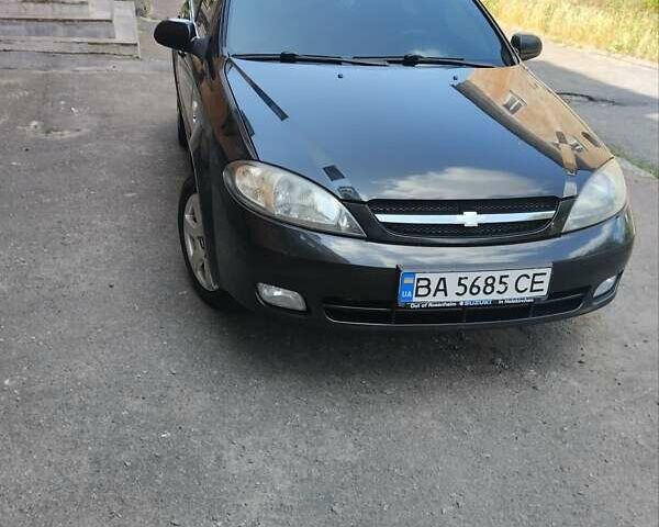 Черный Шевроле Лачетти, объемом двигателя 1.8 л и пробегом 268 тыс. км за 4400 $, фото 5 на Automoto.ua
