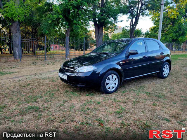 Черный Шевроле Лачетти, объемом двигателя 1.6 л и пробегом 189 тыс. км за 4500 $, фото 1 на Automoto.ua