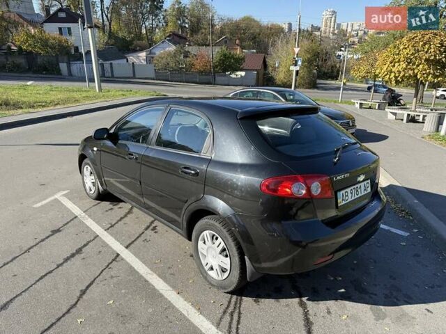 Черный Шевроле Лачетти, объемом двигателя 1.6 л и пробегом 140 тыс. км за 4300 $, фото 2 на Automoto.ua
