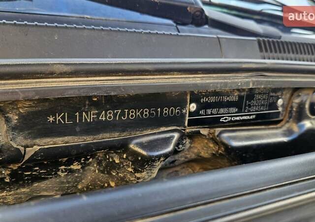 Черный Шевроле Лачетти, объемом двигателя 1.4 л и пробегом 210 тыс. км за 4000 $, фото 14 на Automoto.ua