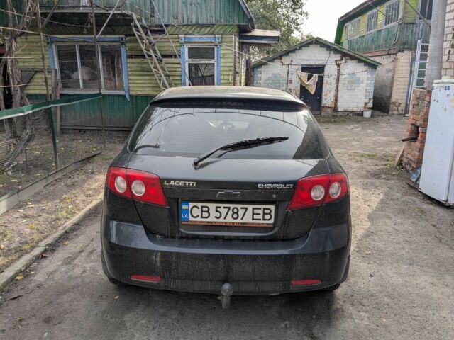 Черный Шевроле Лачетти, объемом двигателя 1.6 л и пробегом 206 тыс. км за 4000 $, фото 3 на Automoto.ua