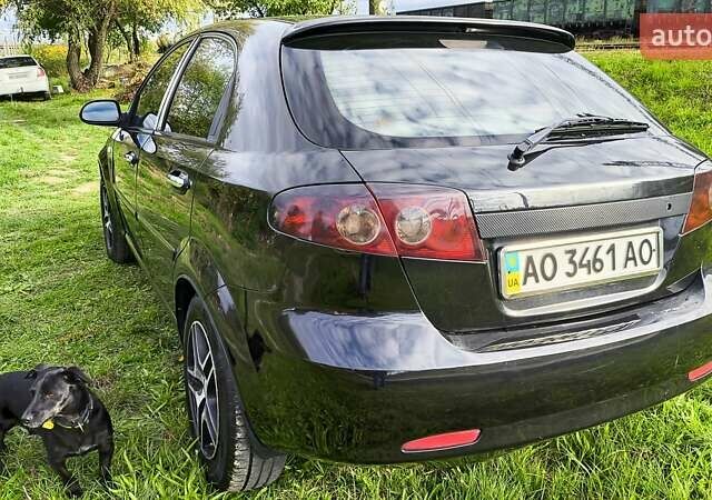 Черный Шевроле Лачетти, объемом двигателя 1.6 л и пробегом 251 тыс. км за 3500 $, фото 3 на Automoto.ua