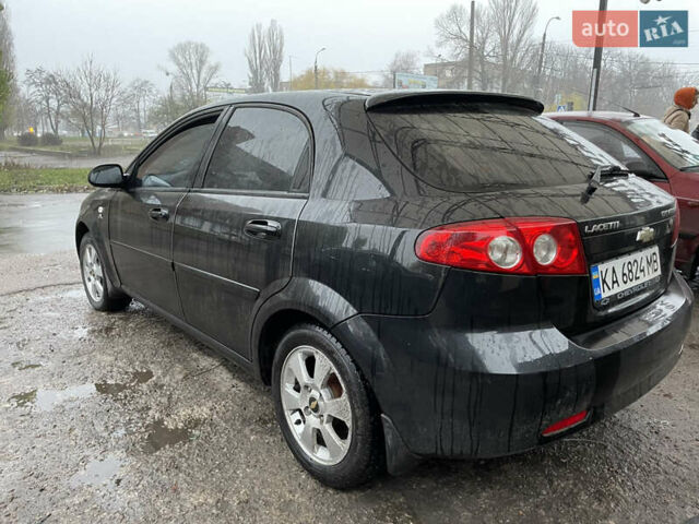Черный Шевроле Лачетти, объемом двигателя 1.8 л и пробегом 164 тыс. км за 4600 $, фото 2 на Automoto.ua