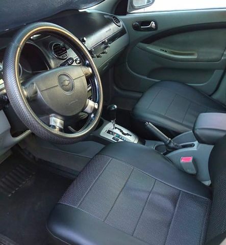 Черный Шевроле Лачетти, объемом двигателя 1.8 л и пробегом 162 тыс. км за 4900 $, фото 3 на Automoto.ua