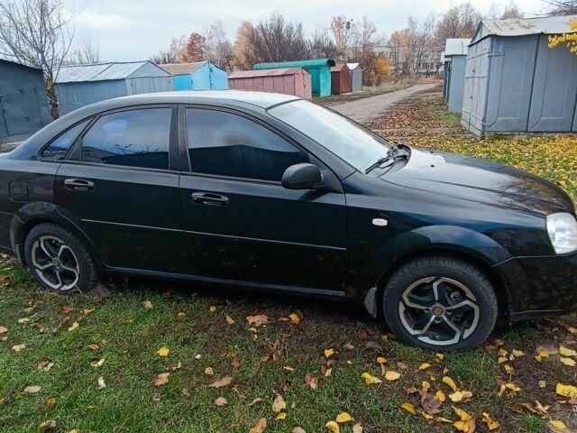 Черный Шевроле Лачетти, объемом двигателя 1.6 л и пробегом 259 тыс. км за 3500 $, фото 7 на Automoto.ua