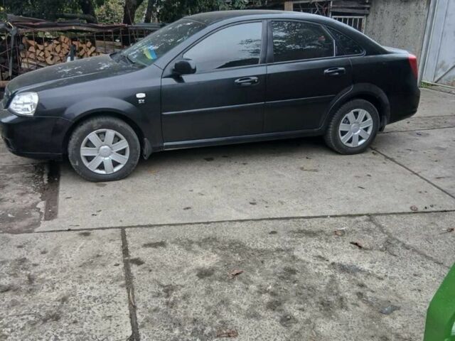 Черный Шевроле Лачетти, объемом двигателя 1.8 л и пробегом 130 тыс. км за 4900 $, фото 1 на Automoto.ua