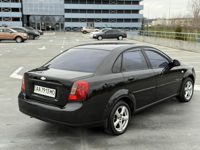 Черный Шевроле Лачетти, объемом двигателя 1.8 л и пробегом 171 тыс. км за 4300 $, фото 1 на Automoto.ua