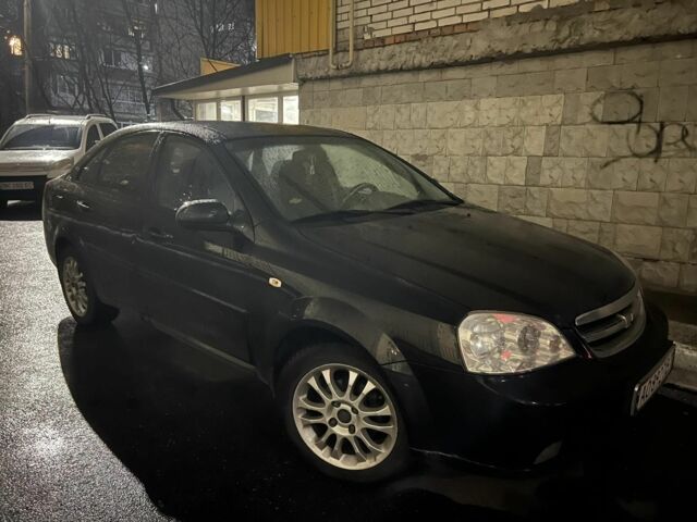 Черный Шевроле Лачетти, объемом двигателя 1.8 л и пробегом 260 тыс. км за 1699 $, фото 1 на Automoto.ua