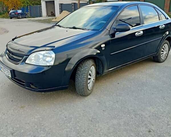 Черный Шевроле Лачетти, объемом двигателя 1.8 л и пробегом 150 тыс. км за 3200 $, фото 10 на Automoto.ua
