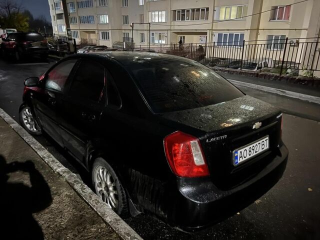 Черный Шевроле Лачетти, объемом двигателя 1.8 л и пробегом 260 тыс. км за 1699 $, фото 2 на Automoto.ua