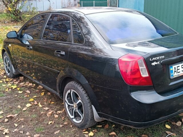 Черный Шевроле Лачетти, объемом двигателя 1.6 л и пробегом 259 тыс. км за 3500 $, фото 10 на Automoto.ua