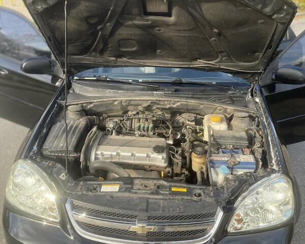 Чорний Шевроле Лачетті, об'ємом двигуна 1.6 л та пробігом 140 тис. км за 4200 $, фото 8 на Automoto.ua