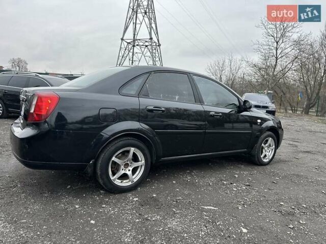 Черный Шевроле Лачетти, объемом двигателя 1.6 л и пробегом 280 тыс. км за 2999 $, фото 7 на Automoto.ua