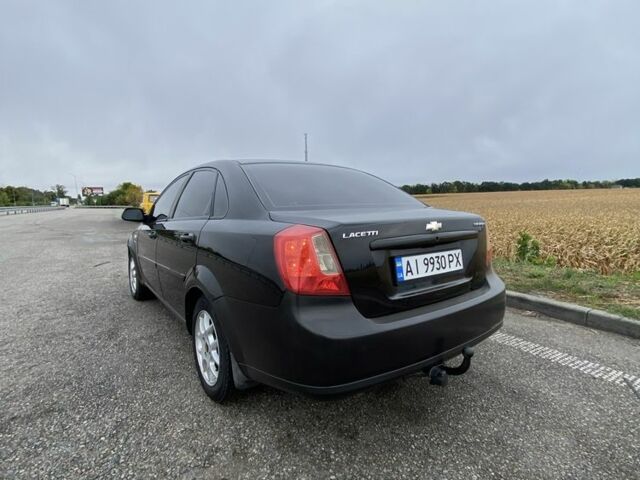 Черный Шевроле Лачетти, объемом двигателя 1.6 л и пробегом 170 тыс. км за 3800 $, фото 5 на Automoto.ua