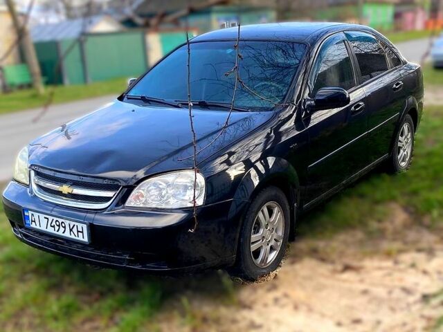 Черный Шевроле Лачетти, объемом двигателя 1.6 л и пробегом 340 тыс. км за 2400 $, фото 3 на Automoto.ua