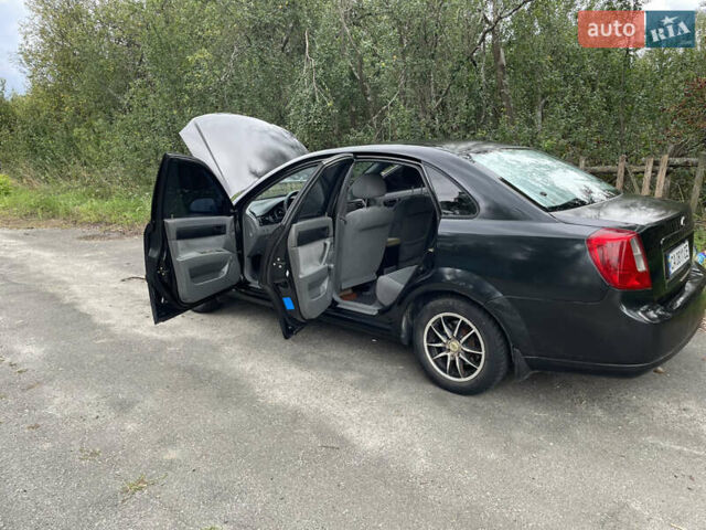 Чорний Шевроле Лачетті, об'ємом двигуна 1.6 л та пробігом 248 тис. км за 3333 $, фото 8 на Automoto.ua