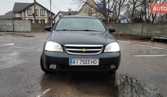 Чорний Шевроле Лачетті, об'ємом двигуна 1.6 л та пробігом 240 тис. км за 2500 $, фото 1 на Automoto.ua